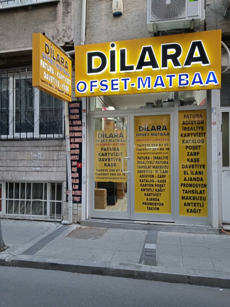 Printing services Dilara Matbaacilik, Istanbul, photo
