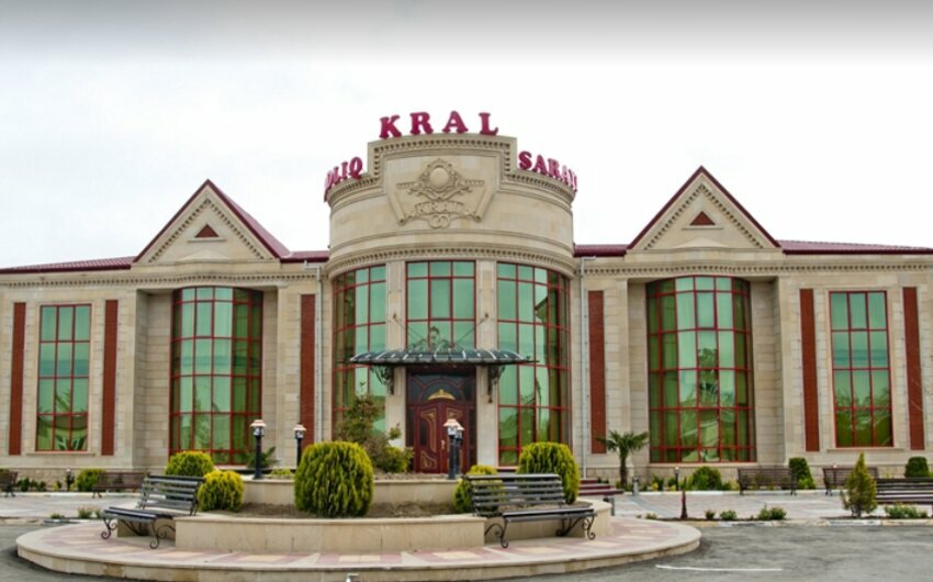 Banket zalı Kral Şadlıq Sarayı, Ağcabədi, foto