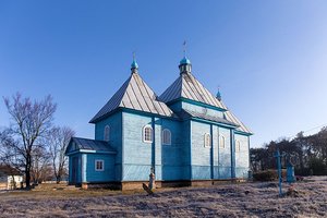 Saint George Orthodox church in Davyd-Haradok (Oktyabrskaya ulitsa, 3), iglesia ortodoxa