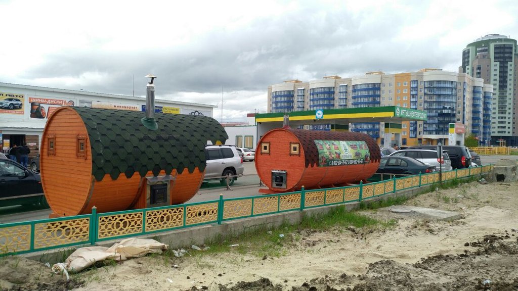 Construction of baths and saunas Kedroviy ray, Surgut, photo