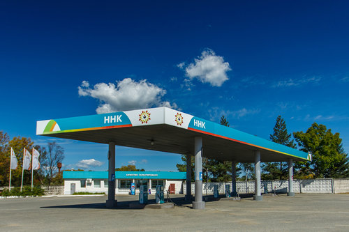 Gas station Nnk, Primorsky Krai, photo