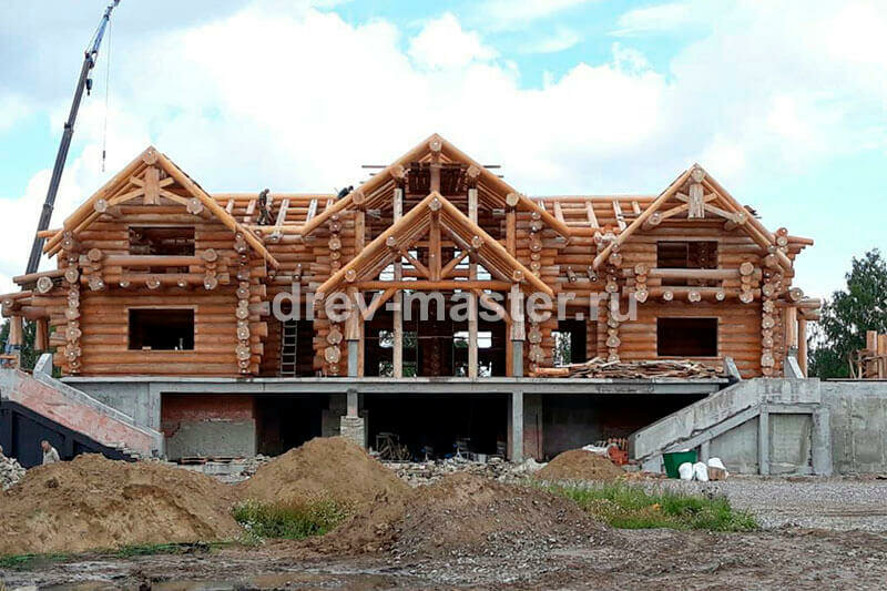 Construction of country houses and cottages DrevMaster, Surgut, photo