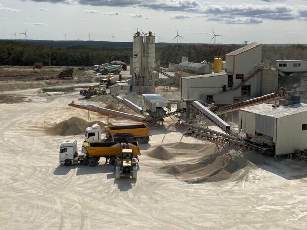 Natural resource extraction Ebk Mining Quarry, Catalca, photo