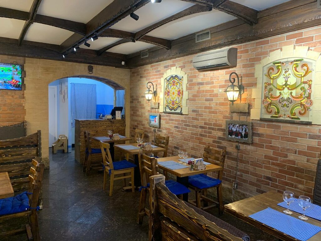 Restaurant Greek cuisine tavern, Saint Petersburg, photo