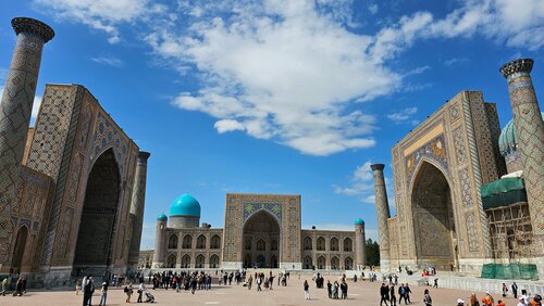 Внешний вид отеля Osiyo Plaza в Самарканде, фото 2
