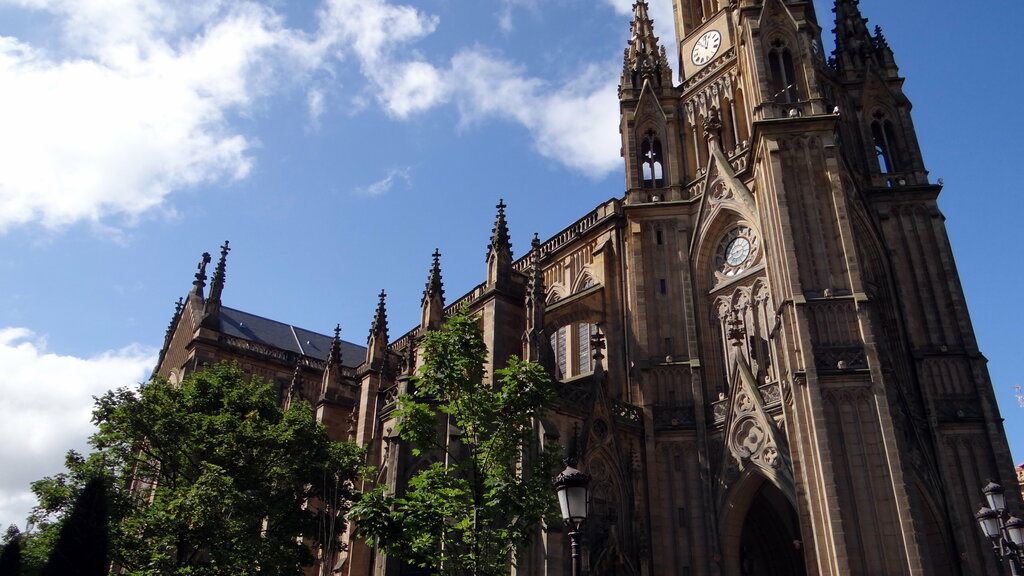 Catholic church Good Shepherd of San Sebastián Cathedral, San Sebastian, photo