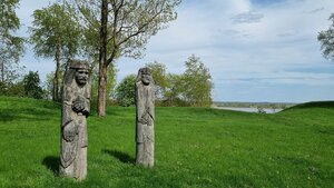 Haradzišča Zamkavaja hara (Viciebskaja voblasc, Braslaw, park Zamkovaya gora), landmark, attraction