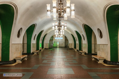 ВДНХ (Moscow, Kaluzhsko-Rizhskaya Line, V.D.N.Ha. metro station), metro station