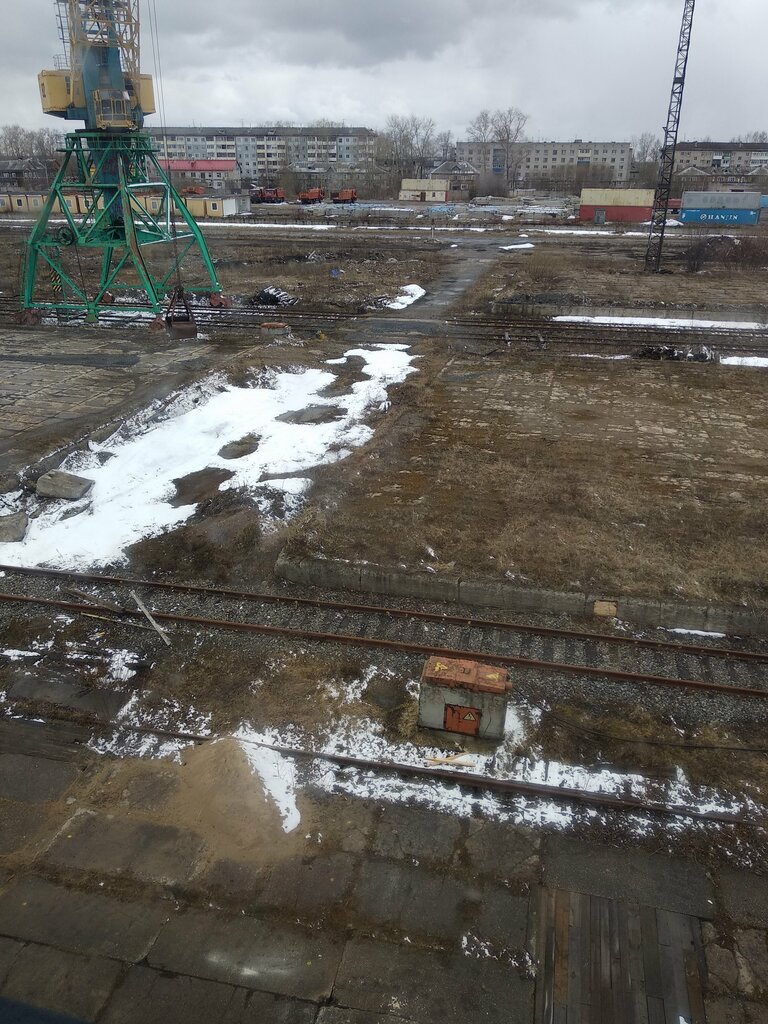 Harbour, port Морской торговый порт Грузовой участок Бакарица, Arkhangelsk, photo