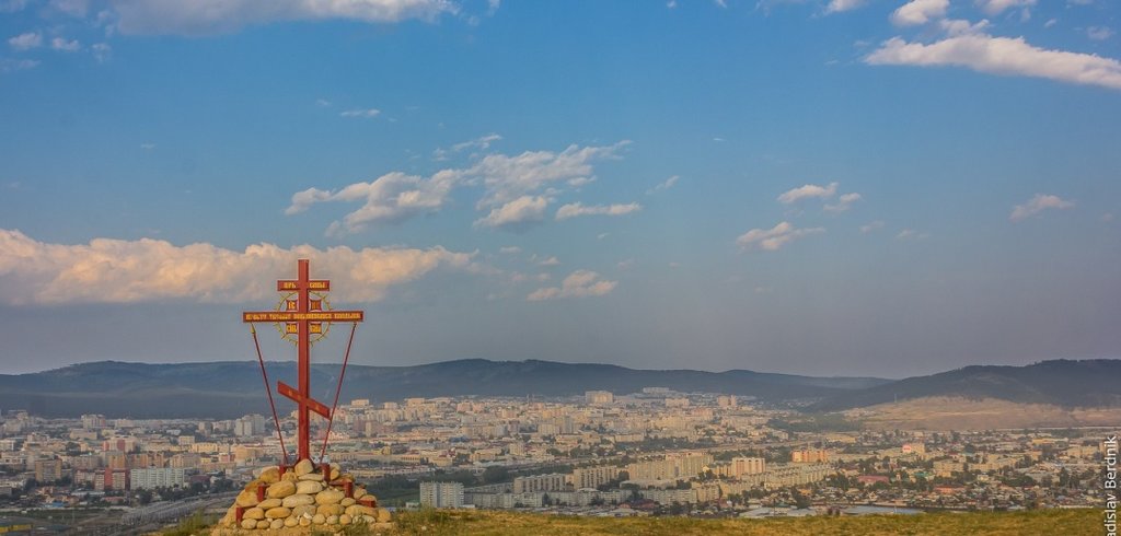 Landmark, attraction Крест, Chita, photo