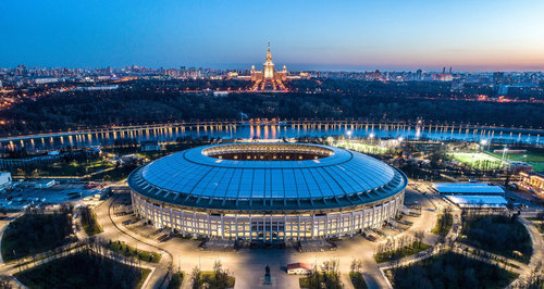 Стадион Большая спортивная арена Олимпийского комплекса Лужники, Москва, фото