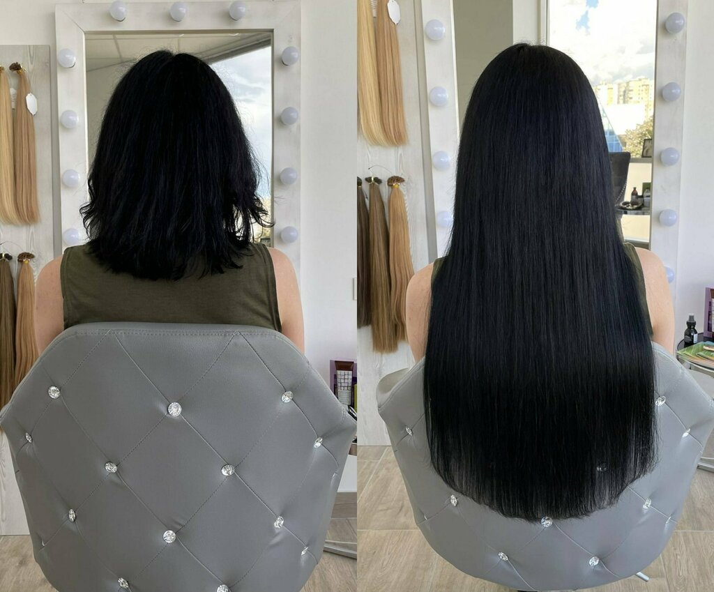 Hairdresser Cinamona, hair extensions center, Dubai, photo