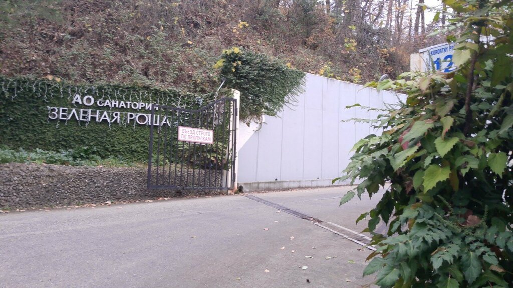 Pass office, security post КПП санатория Зеленая Роща, Sochi, photo