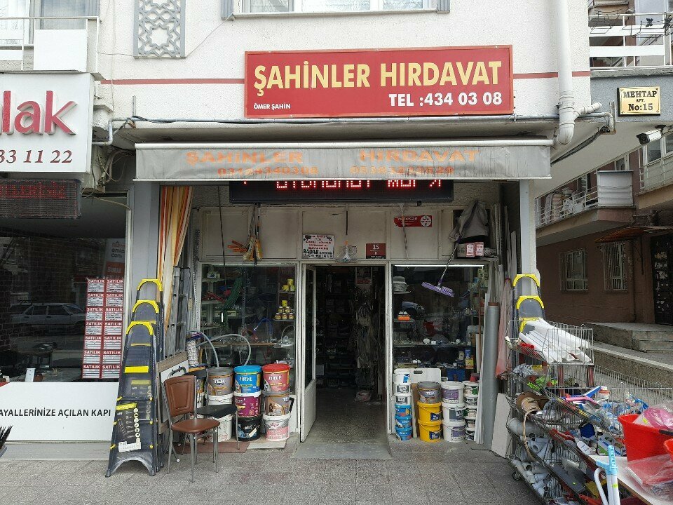 Hardware store Shahinler Hyirdavat, Ankara, photo