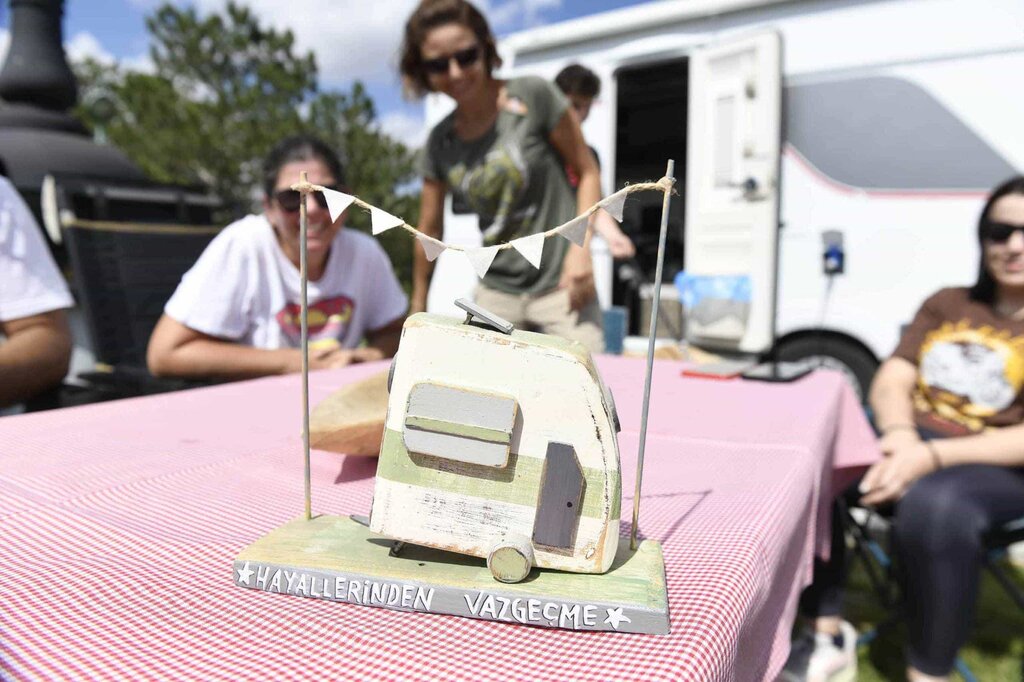 Camping area Blue Lake Caravan Camp, Ankara, photo