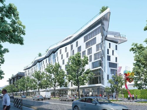 Гостиница Novotel Paris Porte De Versailles в Париже