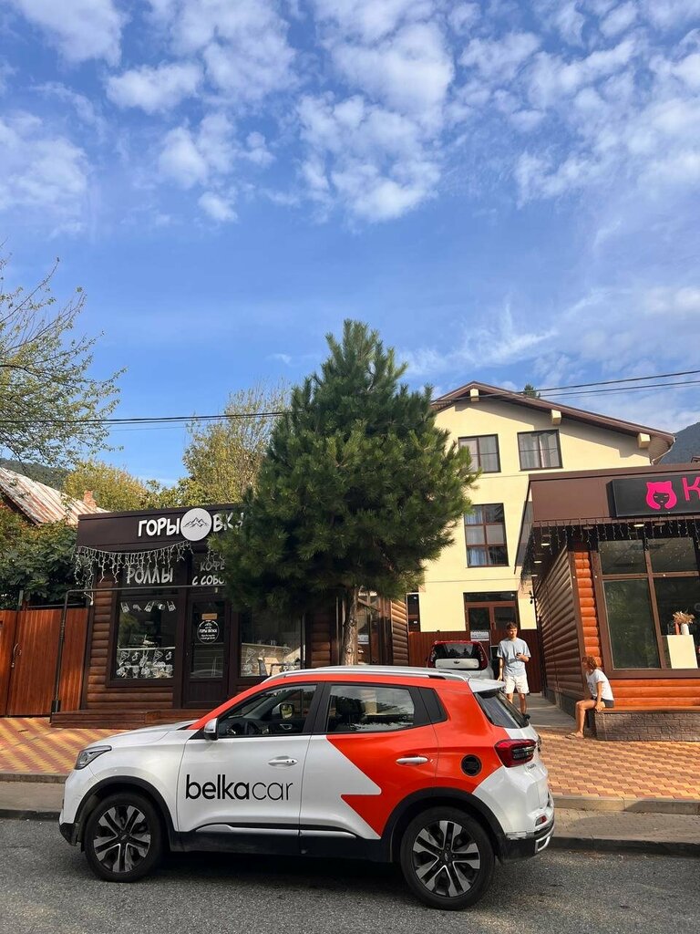 Carsharing operator Belka car, Sochi, photo