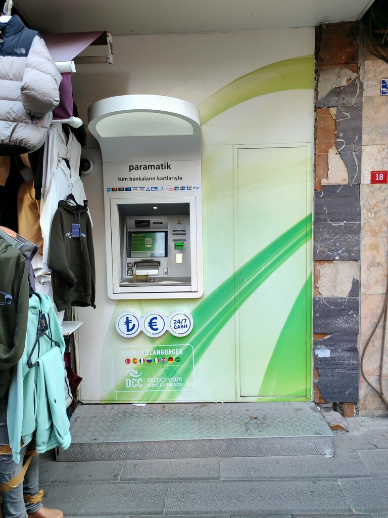 آلة صرف النقود الأوتوماتيكية Garanti BBVA ATM ، اسطنبول، صورة