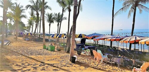 Апартаменты Sleek 1 bed Condo Jomtien в Паттайе