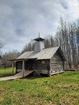 Пожарный сарай из деревни Минцы (Yuryevo District, Vitoslavlitsy Territory, 1к35), landmark, attraction
