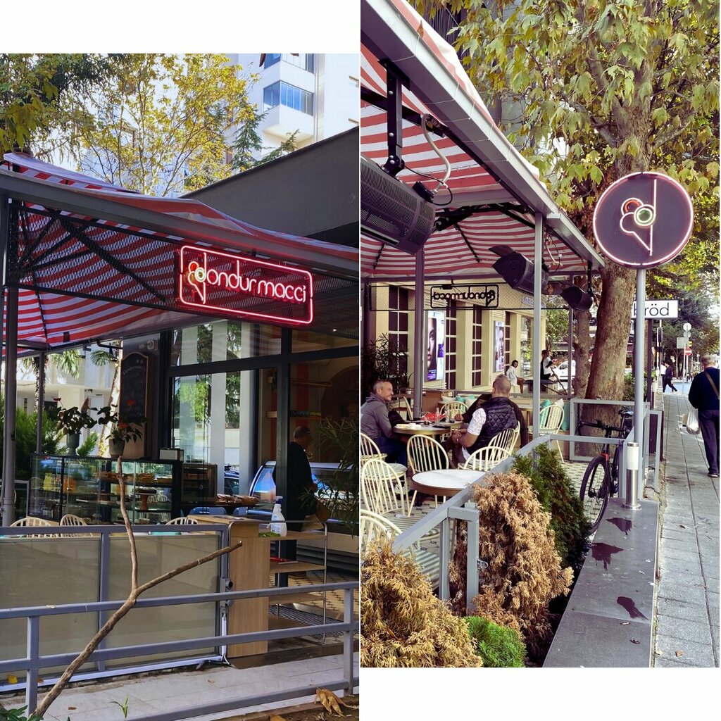 Ice cream Dondurmacci, Istanbul, photo