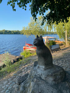 Кошка (Ivanovo Region, Privolzhskiy rayon, Plyos, Sovetskaya ulitsa), genre sculpture