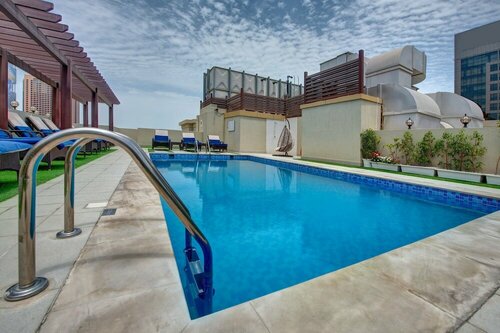 Внешний вид отеля Class Hotel Apartments в Городе Дубае дле медие 2, фото 5