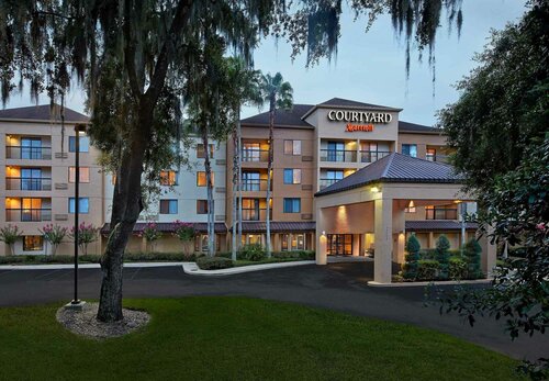 Внешний вид отеля Courtyard by Marriott Orlando East/UCF Area в Университете, фото 2