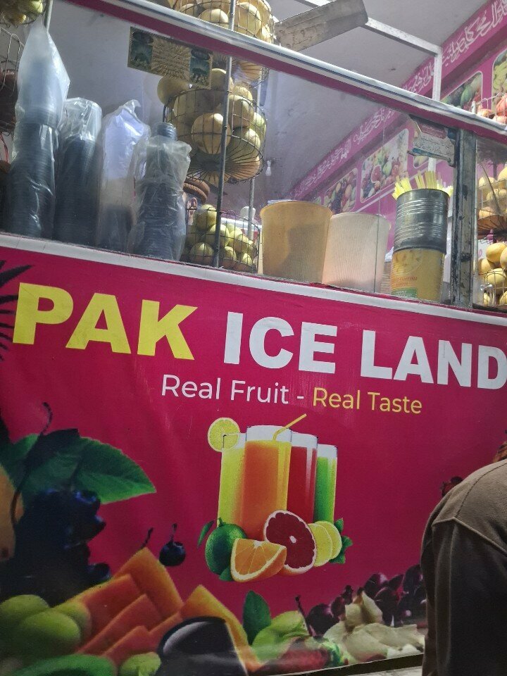 Soft drinks bar Pak ice land, Lahore, photo