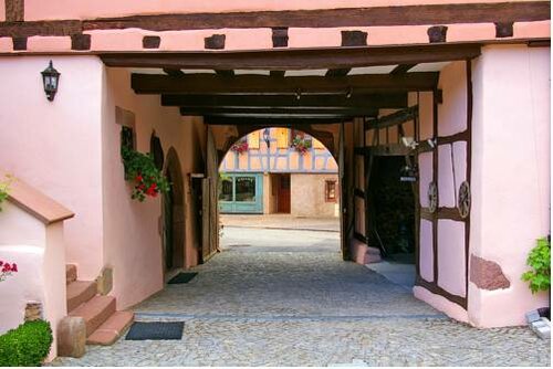 Гостиница B&B Le Clos des Raisins в Кольмаре-Рибовилле