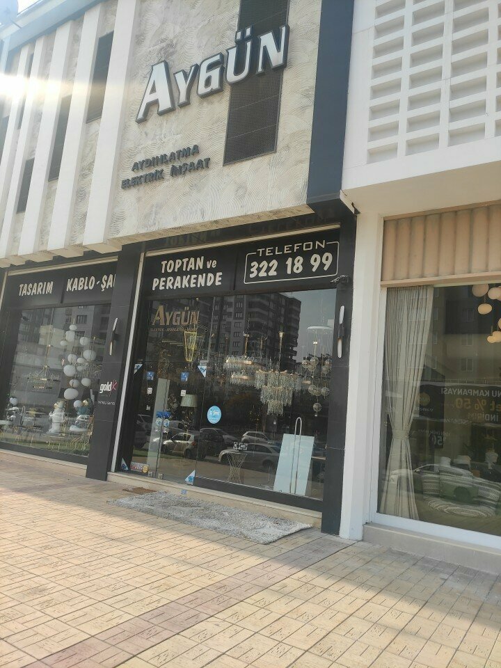 Lamps Aygun Lighting, Gaziantep, photo