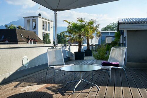 Внешний вид отеля Continental Park - Hotel Luzern в Люцерне, фото 5