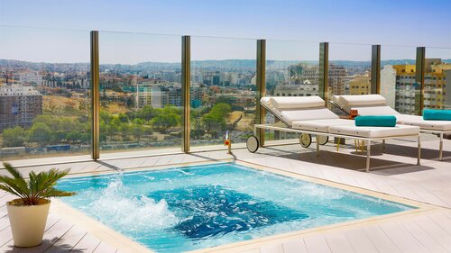 Внешний вид отеля Hilton Tanger City Center Hotel & Residences в Танжере, фото 4