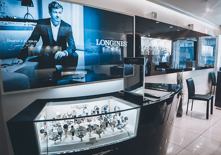 Магазин часов Longines, Москва, фото