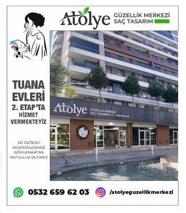 Atölye Güzellik Merkezi & Saç Tasarım (Kocaeli, İzmit, Gazanfer Bilge Blv., 176F), kuaförler  İzmit'ten