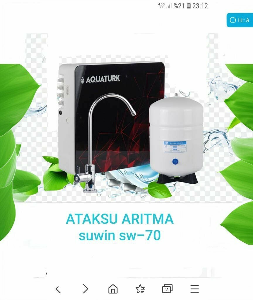 Water treatment, water treatment equipment Atak Water Purification Technologies, Izmir, photo