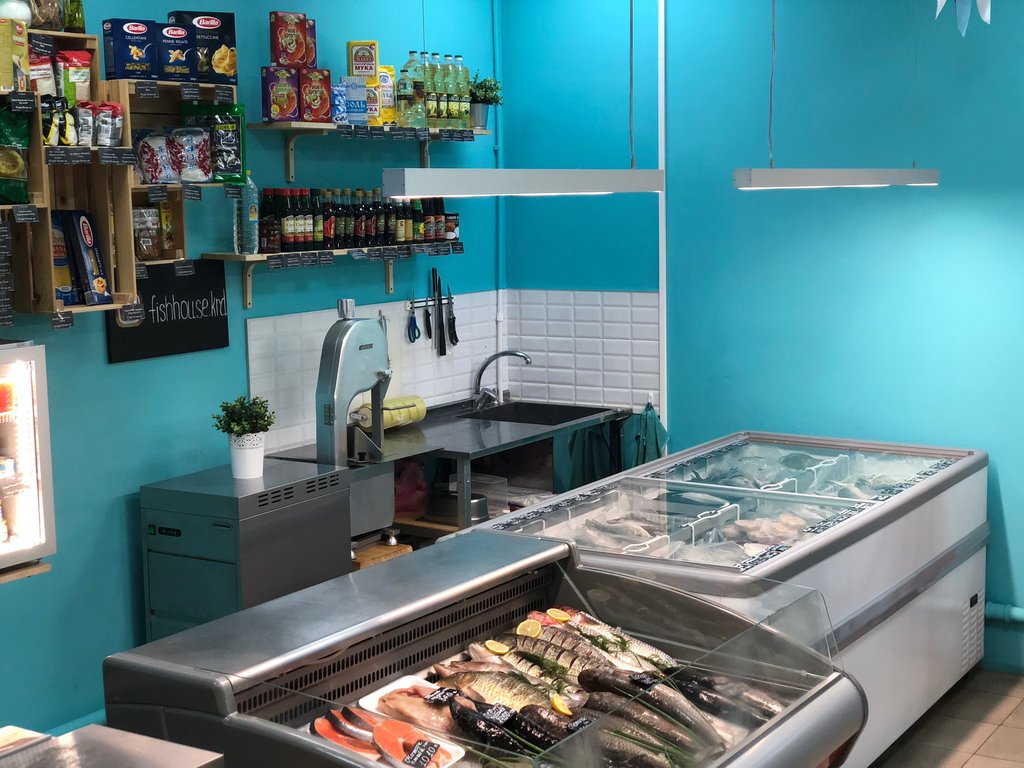 Дизайн проект рыбного магазина