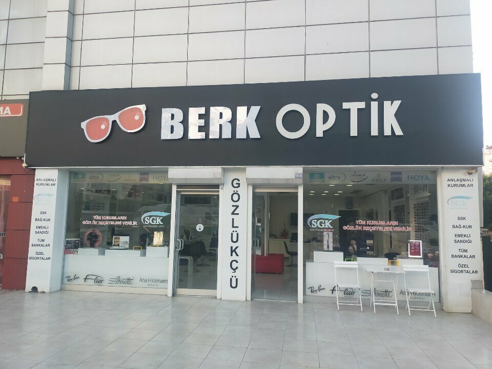 Opticial store Berk Optics, Antalya, photo