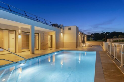 Гостиница Lagrange Apart Hotel Les Jardins d'Olympie в Антибе