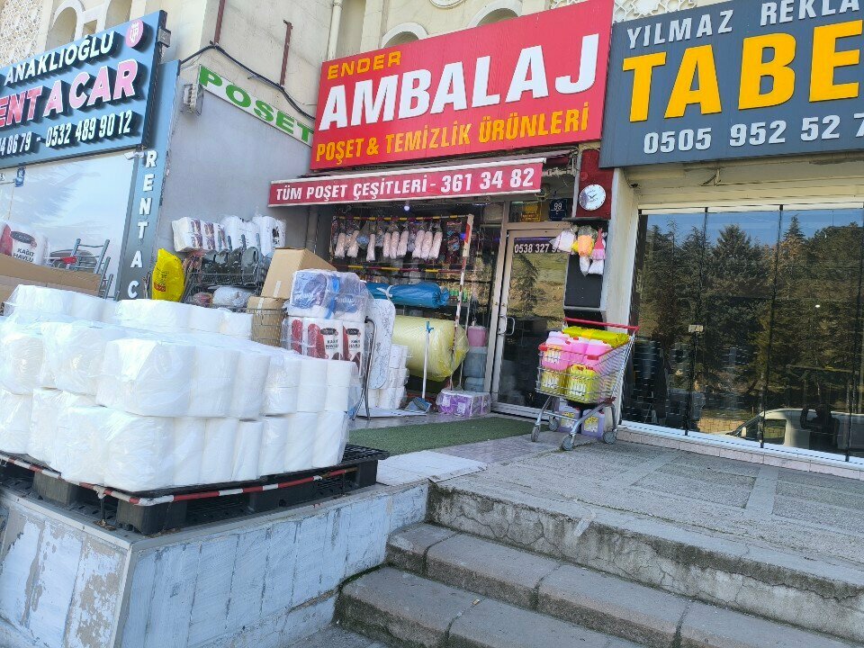 Packing materials Ender Poset Pazari, Ankara, photo