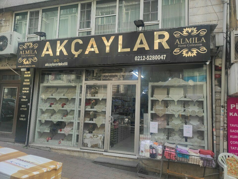 محلات بيع أغطية السرير Akcaylar Home Textiles and Dowry ، اسطنبول، صورة