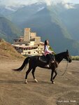 Коннотуристический комплекс Столовая гора (Republic of Ingushetia, Dzheyrakhskiy rayon, selskoye poseleniye Beyni, selo Dukhurgisht), horse riding