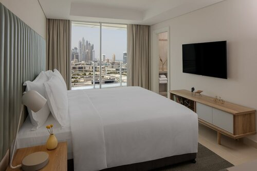 Внешний вид отеля Staybridge Suites Dubai Internet City в Ас-Сафухе, фото 5