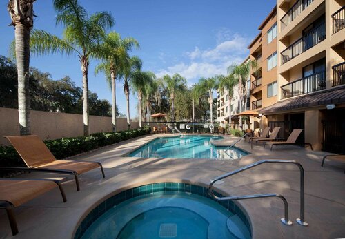 Внешний вид отеля Courtyard by Marriott Orlando East/UCF Area в Университете, фото 4