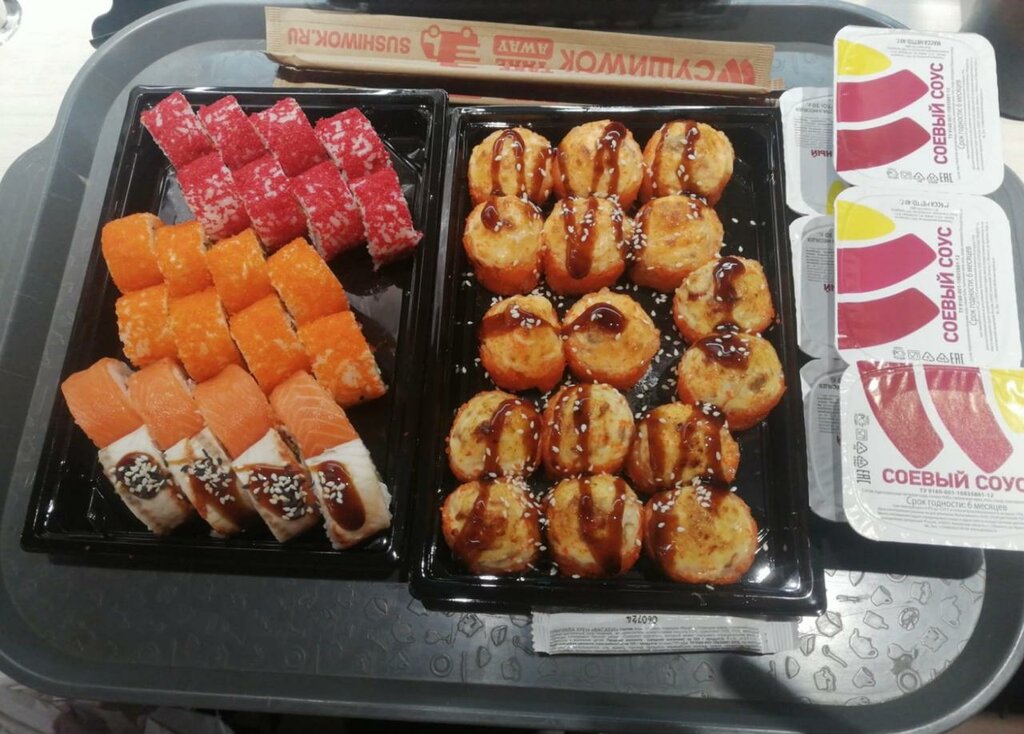 Sushi and rolls store Sushi Wok, Moscow, photo