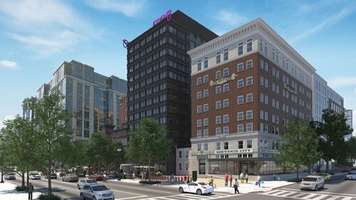 Гостиница Moxy Washington Dc Downtown в Вашингтоне