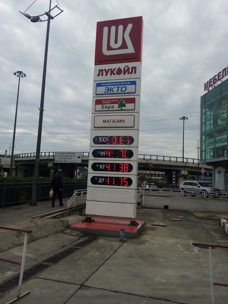 Gas station Lukoil, Sochi, photo