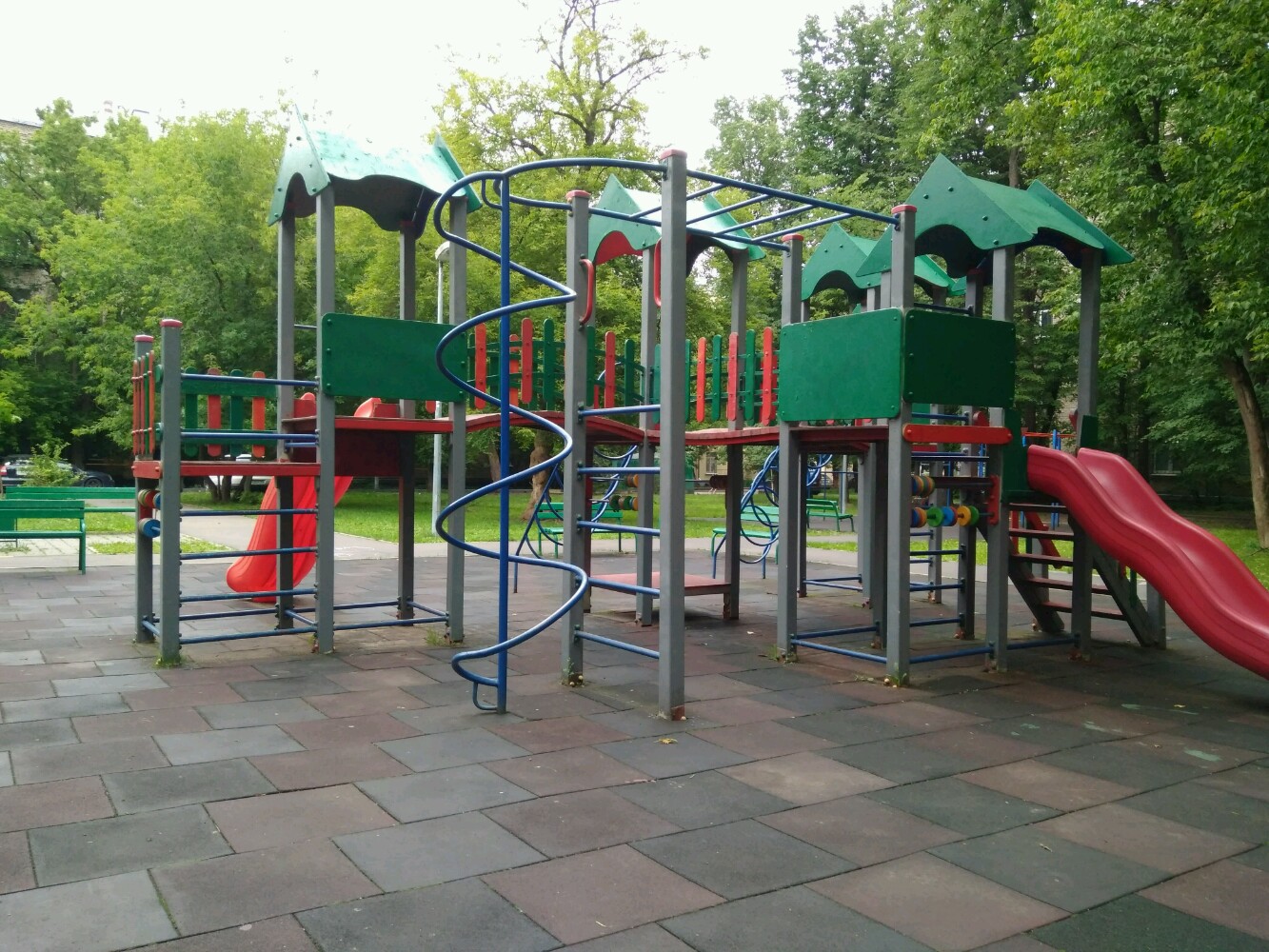 Детская площадка, детская площадка, Москва, Западный административный  округ, район Филёвский Парк — Яндекс Карты