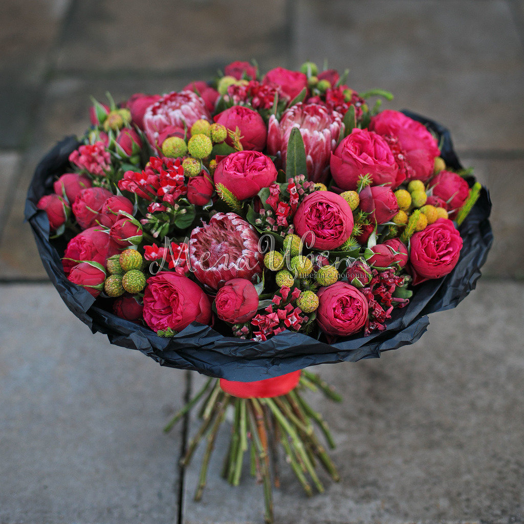 Flower shop Mega Flowers, Moscow, photo