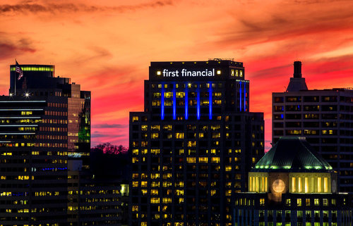 Банкомат First Financial Bank & ATM, Колумбус, фото